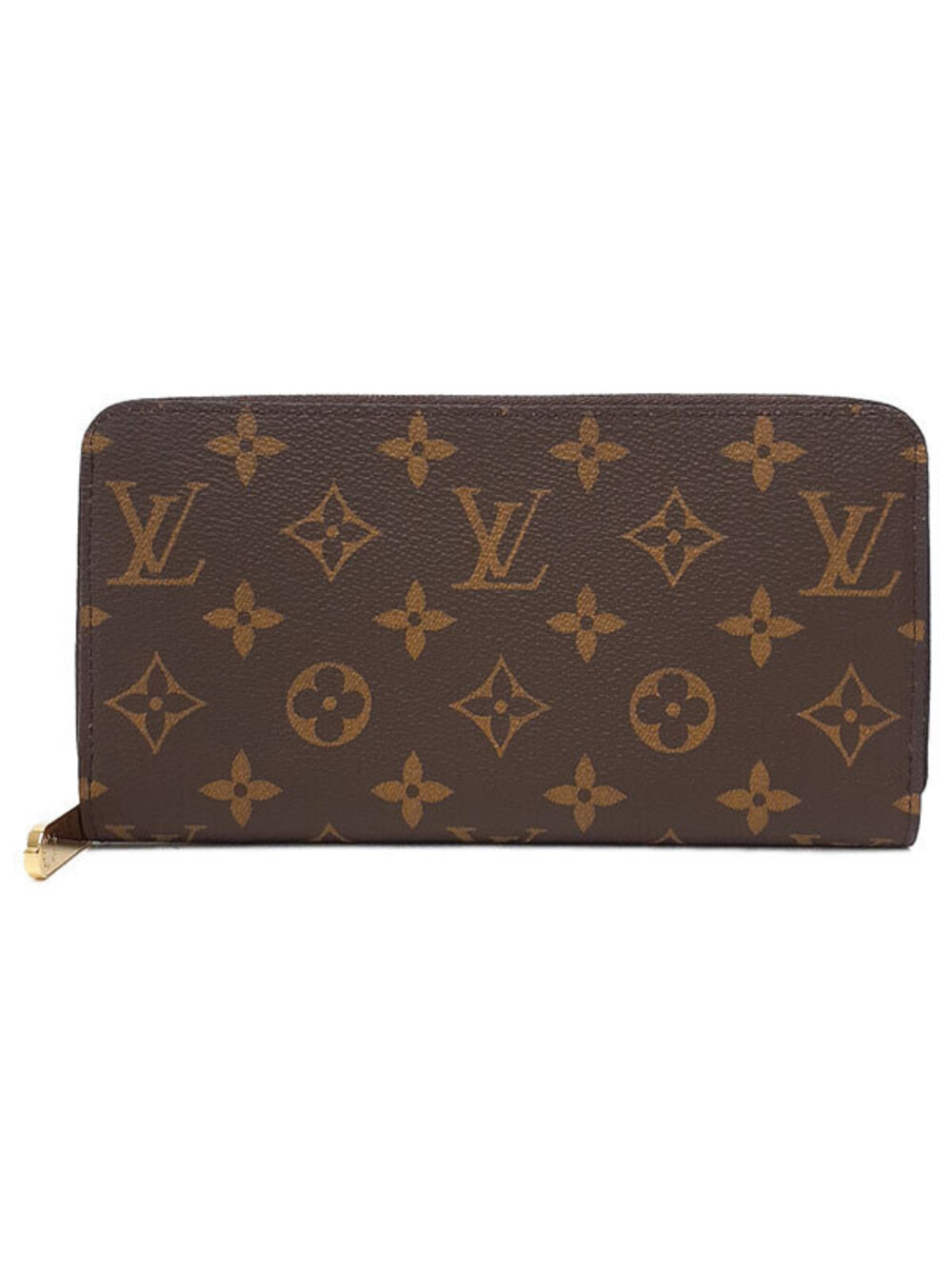 Louis Vuitton Monogram Zippy Wallet Round Zipper Long
